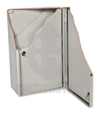 Стеклопластиковый шкаф обзорным окном FLW605023-1