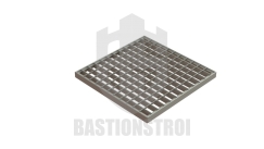 Решетка водоприемная Basic РВ-39.39-яч.-ст.-оц. 34201 стальная оцинкованная (ячеистая)