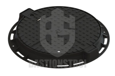 Люк Л-60.80.10-ВЧ тяжелый чугунный с запорным устройством с уплотняющей прокладкой кл. С 35258-45М