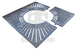 Решетка приствольная чугунная квадратная СЧ 37000