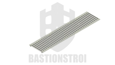 Решетка водоприемная Basic РВ-20.24.100-шт.-ст.-оц. 2510 стальная оцинкованная (щелевая) 