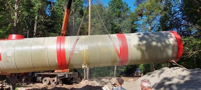 Резервуар для хранение противопожарного запаса воды BastionStroi –RP-60, объемом 60 м3