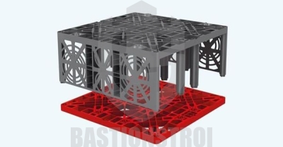 Опорная плита EcoBloc Inspect flex 402006	