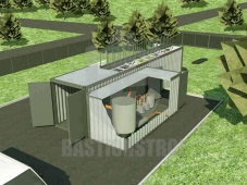 FloTenk-BioDrafts сооружения очистки бытовых сточных вод контейнерного типа, надземного исполнения