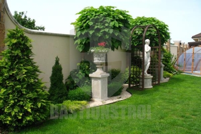 Бордюр пластиковый коричневый Б-1000.10.02-ПП KANTA (длина 10 метров) 82552-К