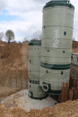 Канализационная насосная станция BastionStroi КНС D=1200 H=3000