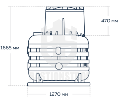 Кессон для скважины BastionStroi-1-1