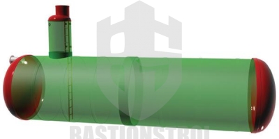 Резервуар для хранение противопожарного запаса воды BastionStroi –RP-100, объемом 100 м3