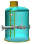 Водомерный колодец FloTenk-KV1200