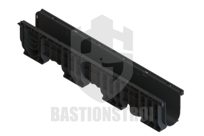 Лоток водоотводный PolyMax Basic ЛВ-10.16.20-ПП пластиковый модернизированный 8040-М