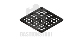 Решетка водоприемная Basic РВ-28.28-яч.-ВЧ-кл. С 3332 высокопрочный чугун ВЧ-50 (ячеистая)