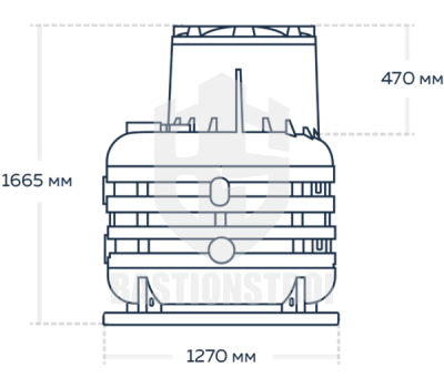 Кессон для скважины BastionStroi-1-15